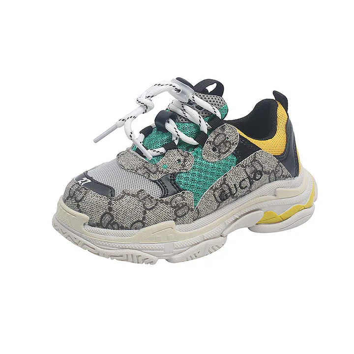 حذاء رياضي برباط ، للأطفال, حذاء رياضي برباط . Kids' Lace-Up Sneakers, Unisex Lace-Up Walking and