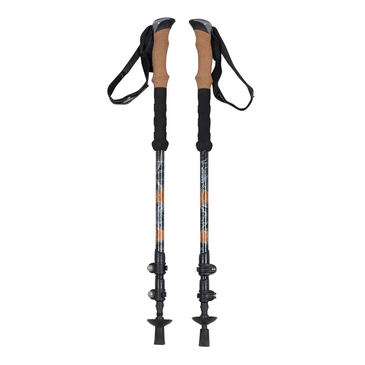 Cascade Carbon Fiber Quick Lock Trekking Poles