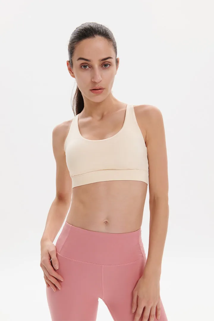 Cross Back Sports Bra