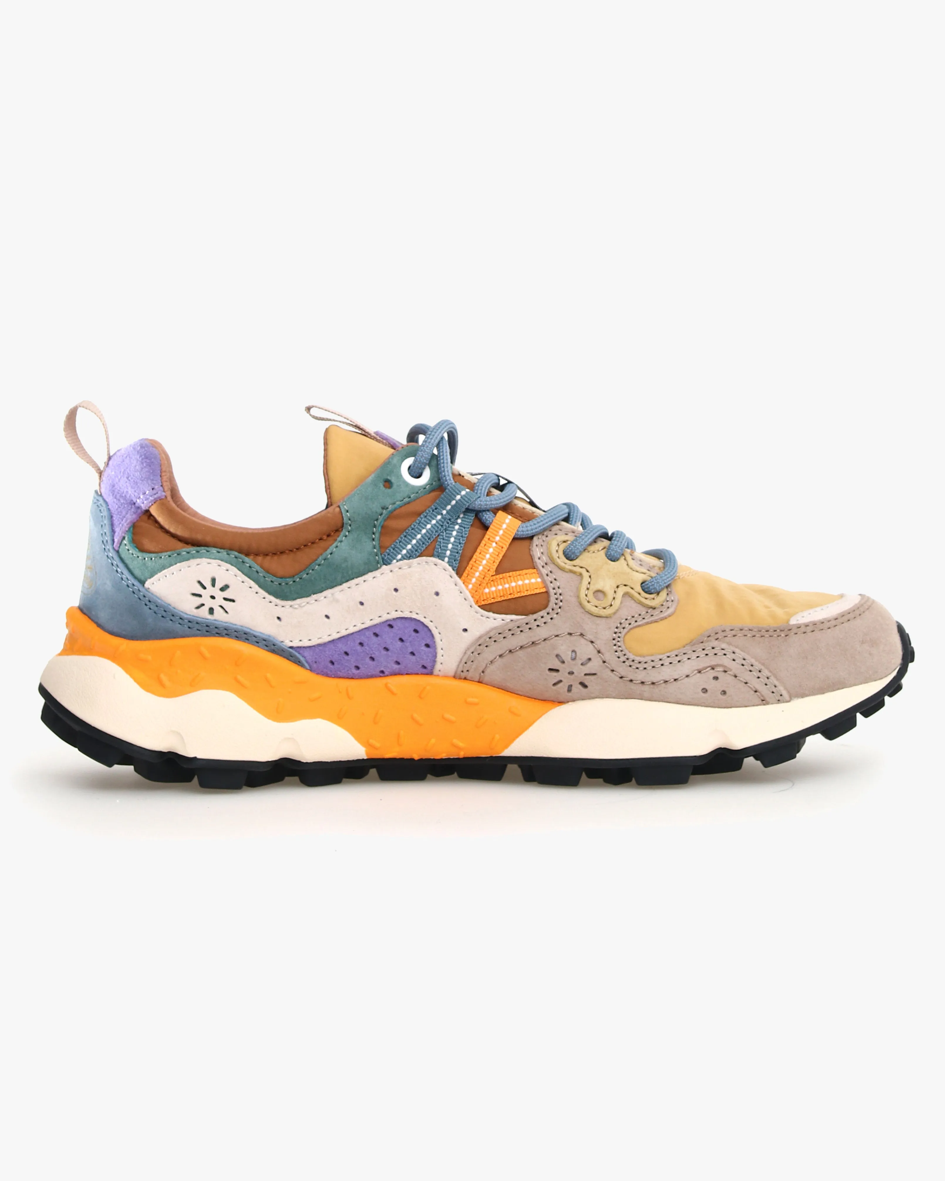 Flower Mountain Yamano 3 Suede & Nylon - Light Chestnut / Zucca