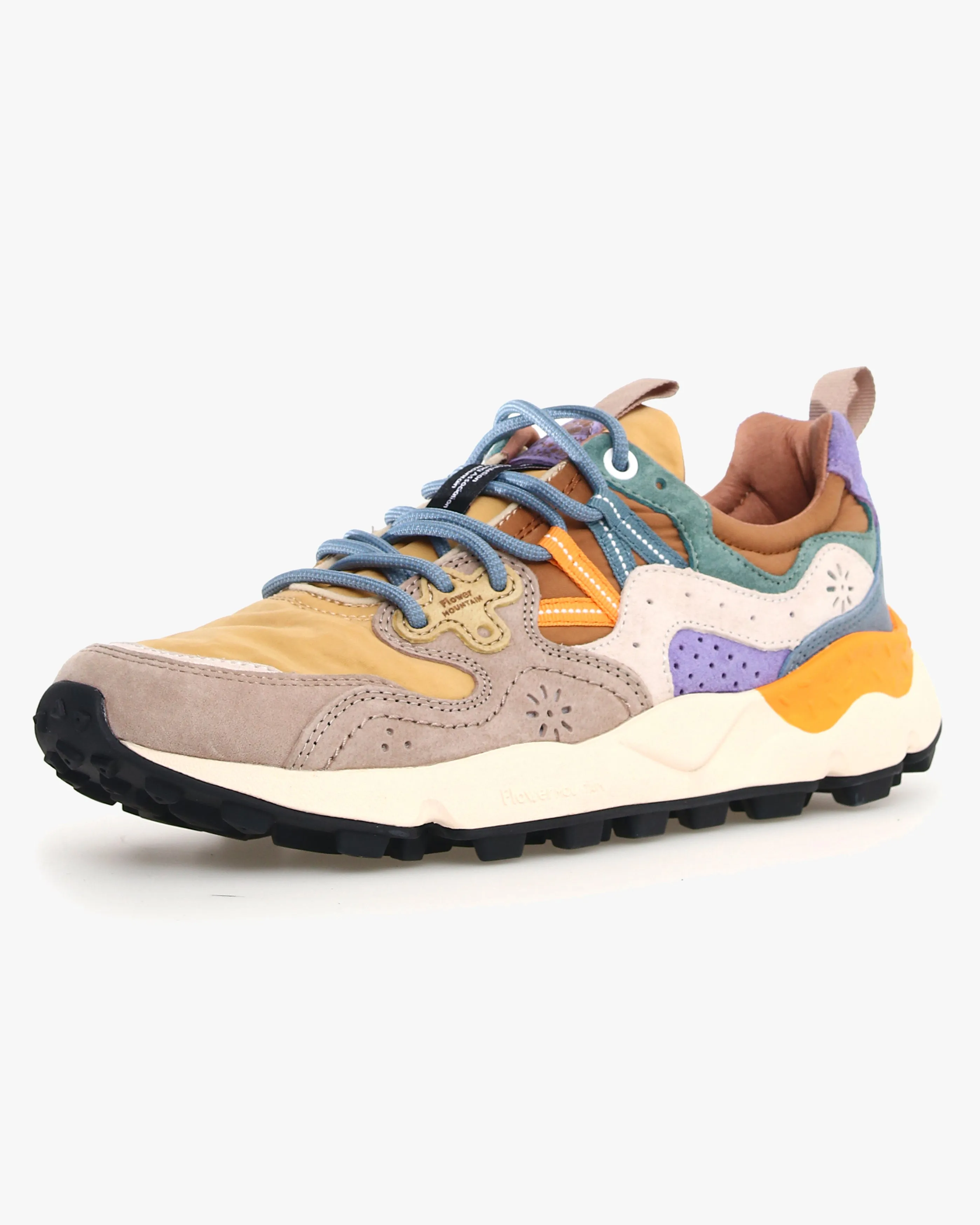 Flower Mountain Yamano 3 Suede & Nylon - Light Chestnut / Zucca