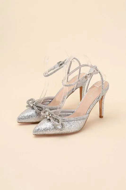 FREYA Double Bow Stiletto Heel