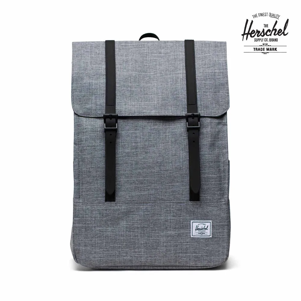 Herschel Survey Backpack 17.5L Bags Raven Crosshatch
