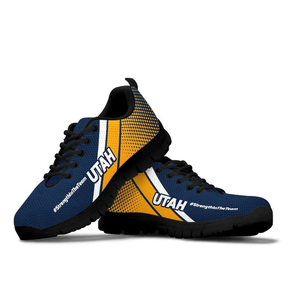 #Strength In The Team Utah Fan Running Shoes