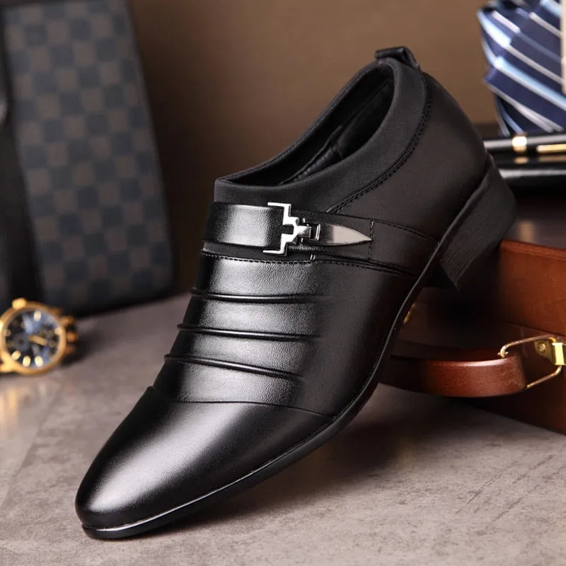 West Louis Leather Business Formal Dress Shoes