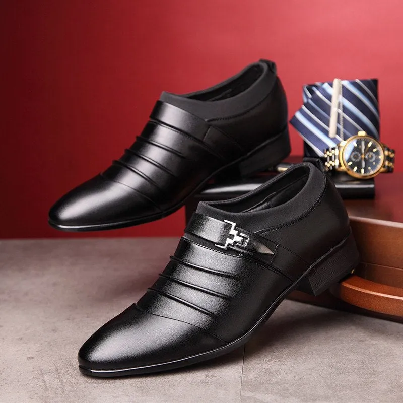 West Louis Leather Business Formal Dress Shoes